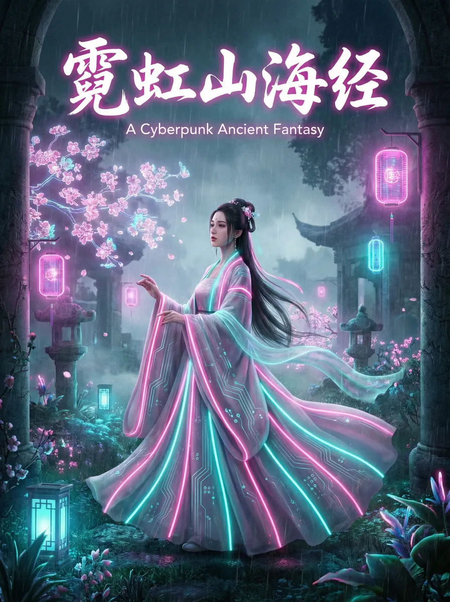 新还珠格格98集 古风奇缘短剧 - 霓虹山海经海报